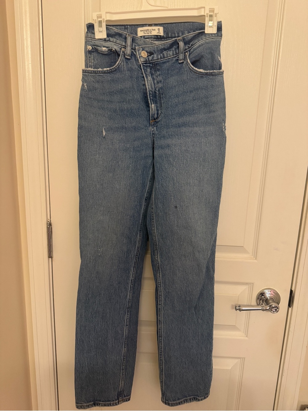 Abercrombie & Fitch ultra high rise 90s straight jeans